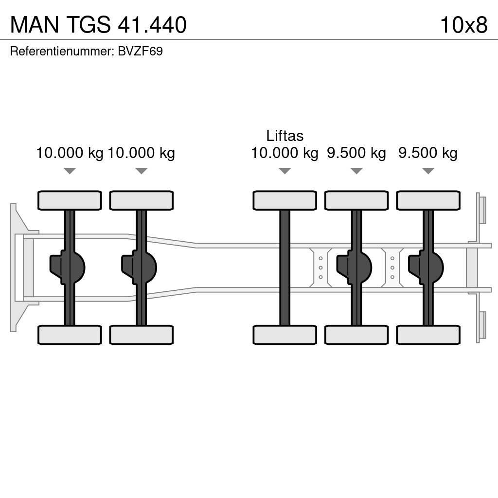 MAN TGS 41.440 傾卸式卡車
