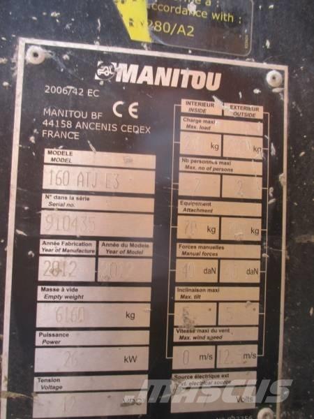 Manitou 160 ATJ 曲臂高空作業車