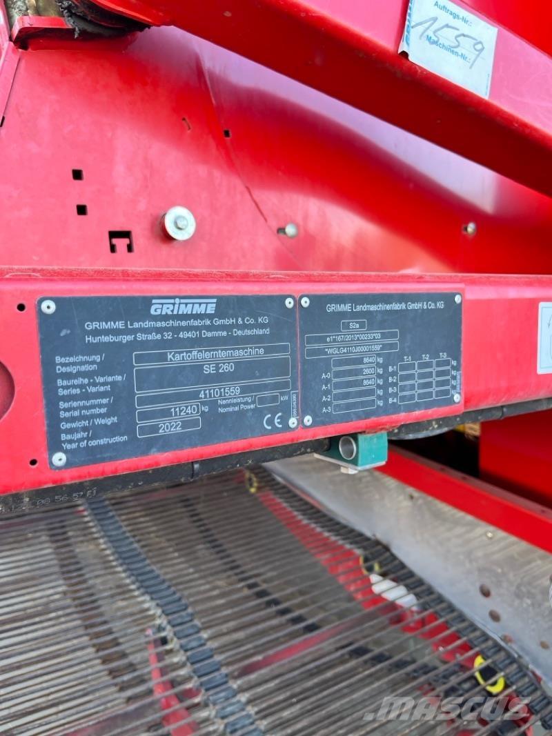 Grimme SE260 其他農業機械