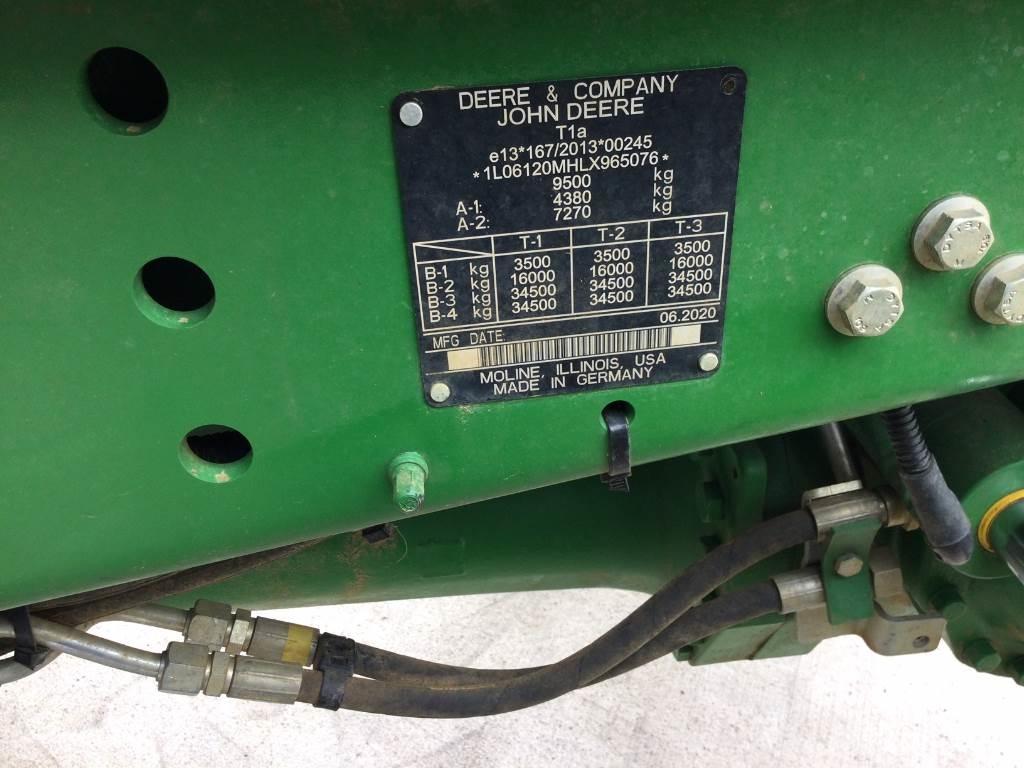 John Deere 6120M 曳引機