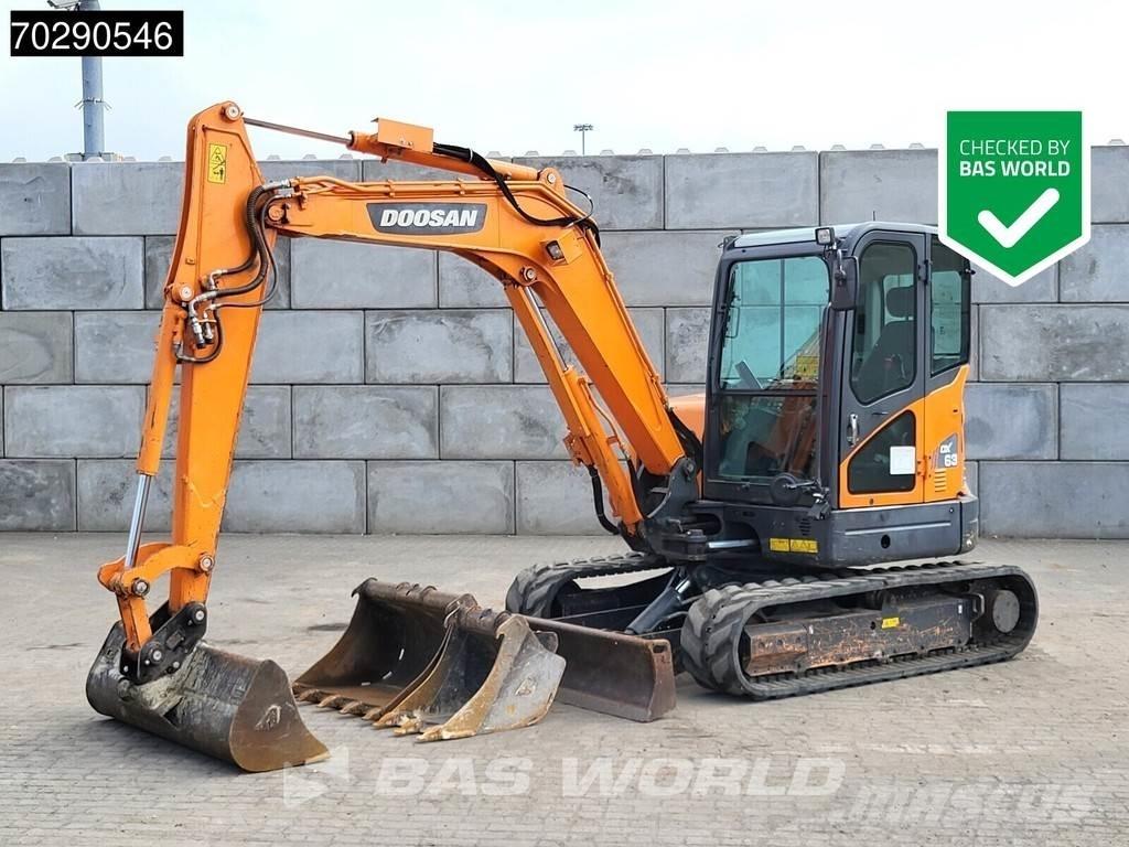 Doosan DX63-3 小型挖土機/掘鑿機<7t(小型挖掘機)