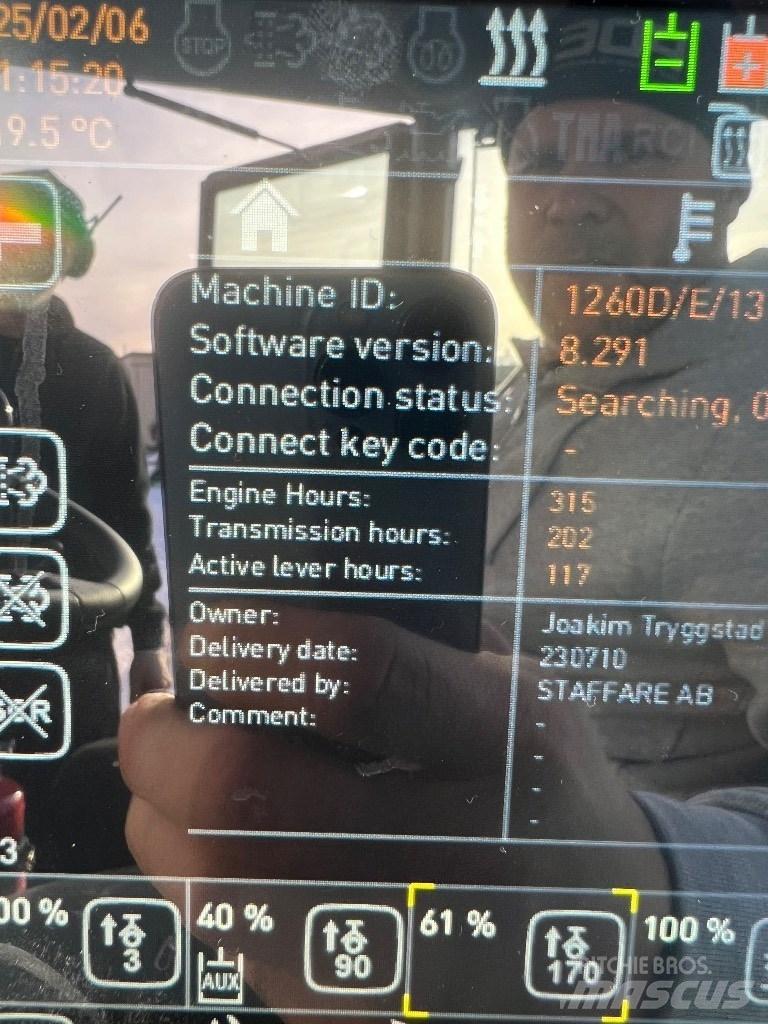 Huddig 1370 反鏟裝載機