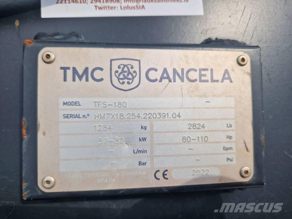 TMC Cancela TFS-180 動力耙和旋轉式耕耘機