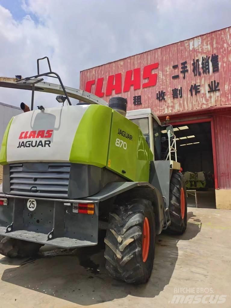 CLAAS Jaguar 870 自走式飼料採集機