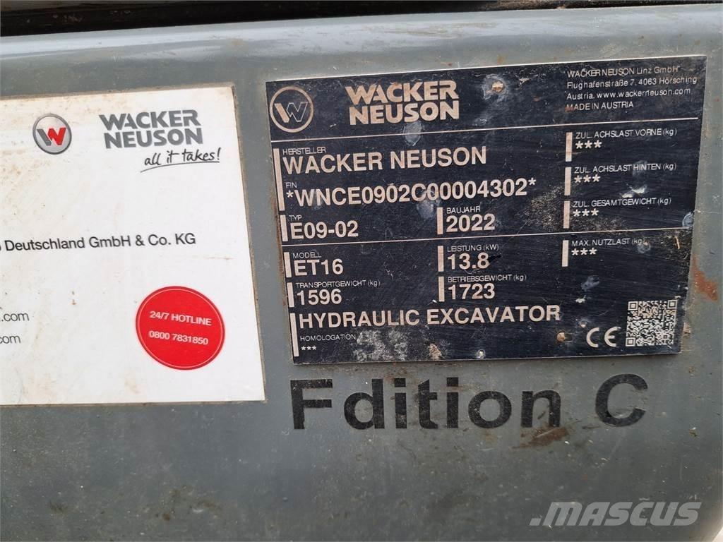 Wacker Neuson ET16 履帶式 挖土機/掘鑿機/挖掘機