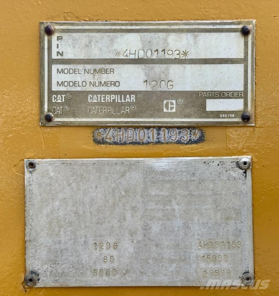 CAT 120 G 平土機