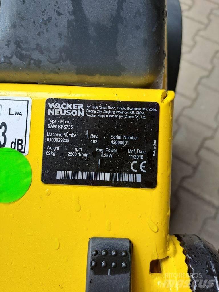 Wacker Neuson BFS735 岩石和混凝土鋸