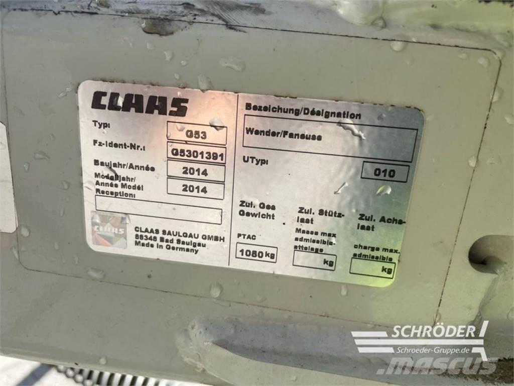 CLAAS VOLTO 800 耙與翻草機