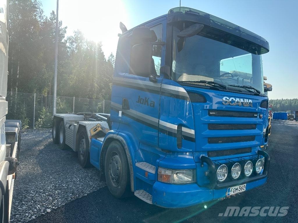Scania R420 8X4/4 吊鉤式起重車