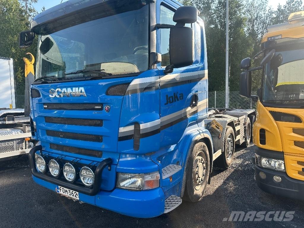 Scania R420 8X4/4 吊鉤式起重車