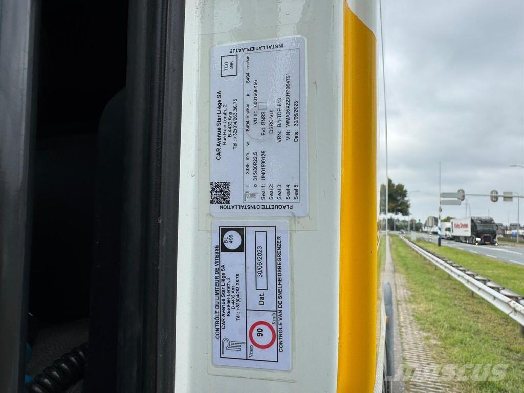 MAN TGX18 460 曳引機組件