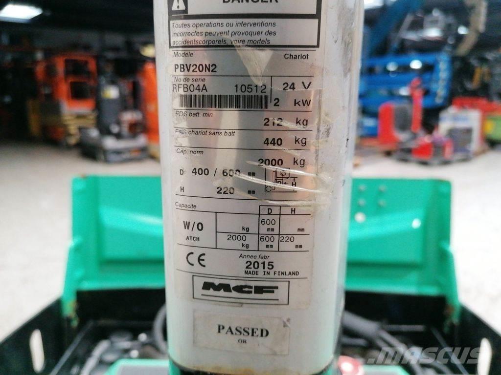 Mitsubishi PBV20N2 低架升降機