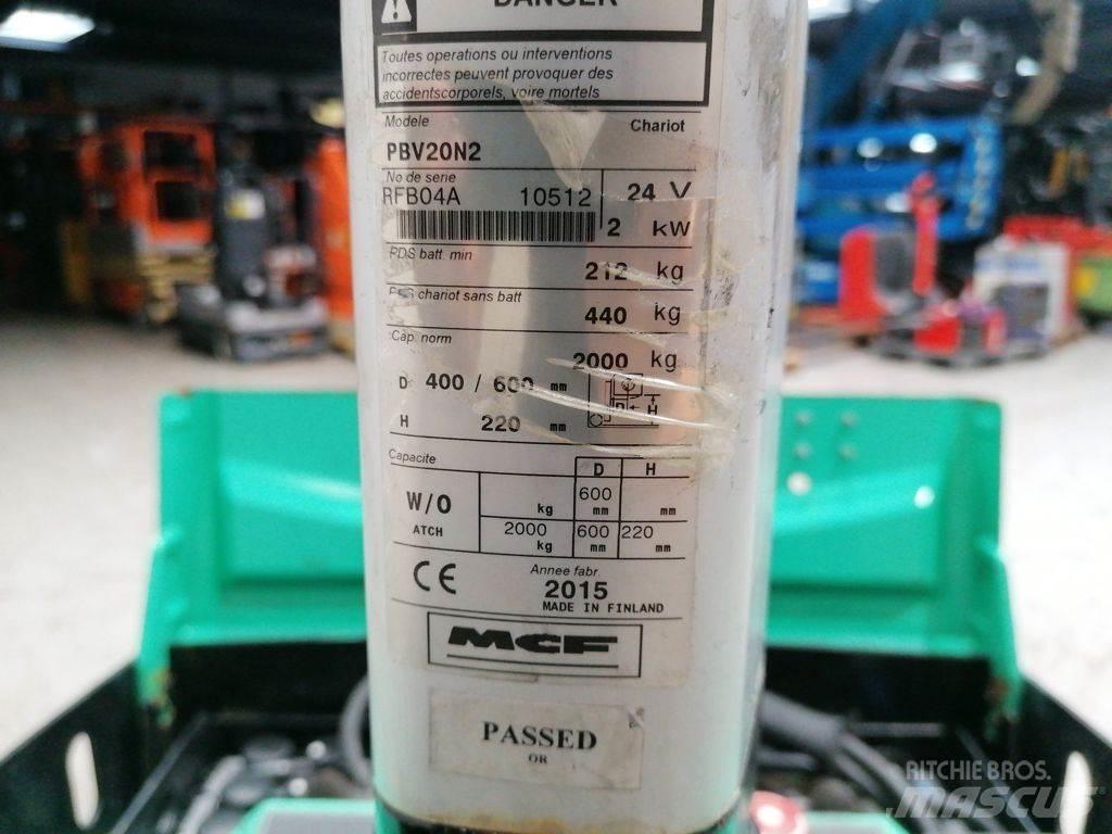 Mitsubishi PBV20N2 低架升降機