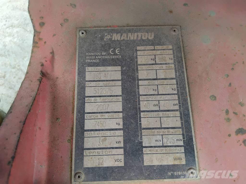 Manitou 160 ATJ 曲臂高空作業車