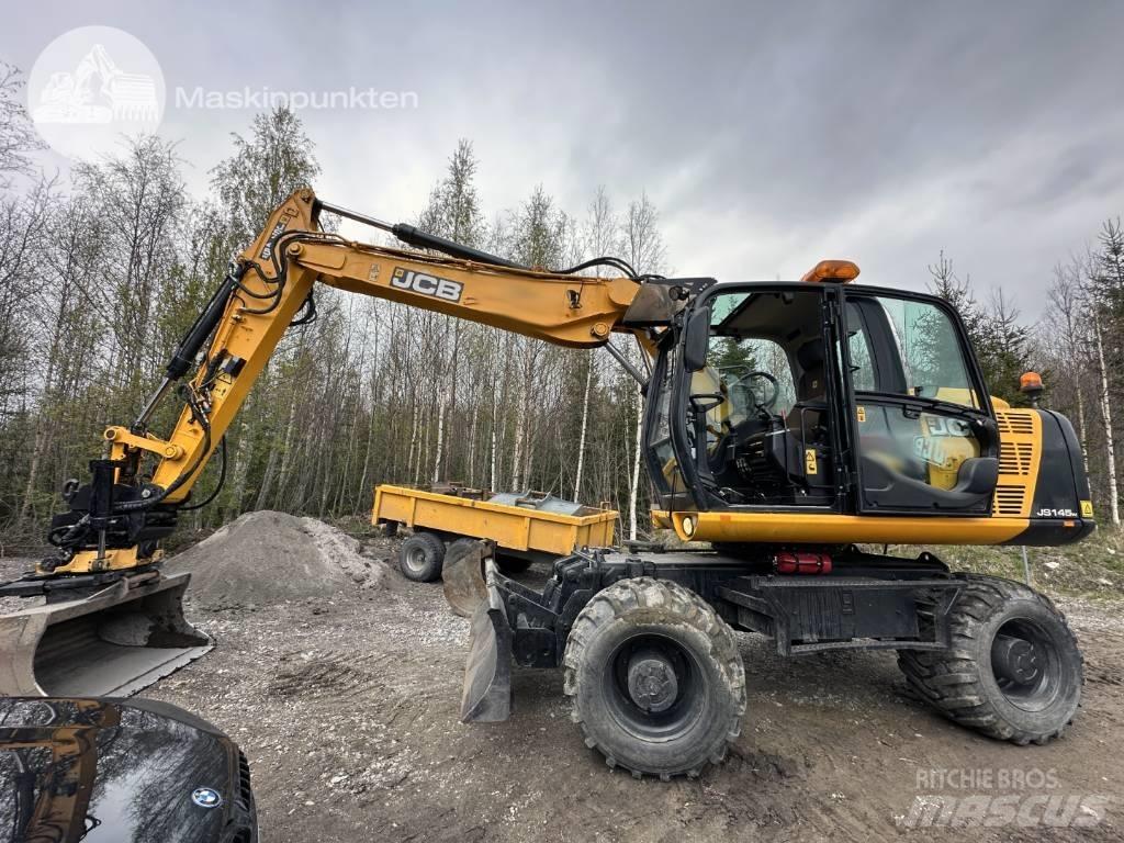 JCB JS 145 W 旋轉式挖土機/掘鑿機/挖掘機