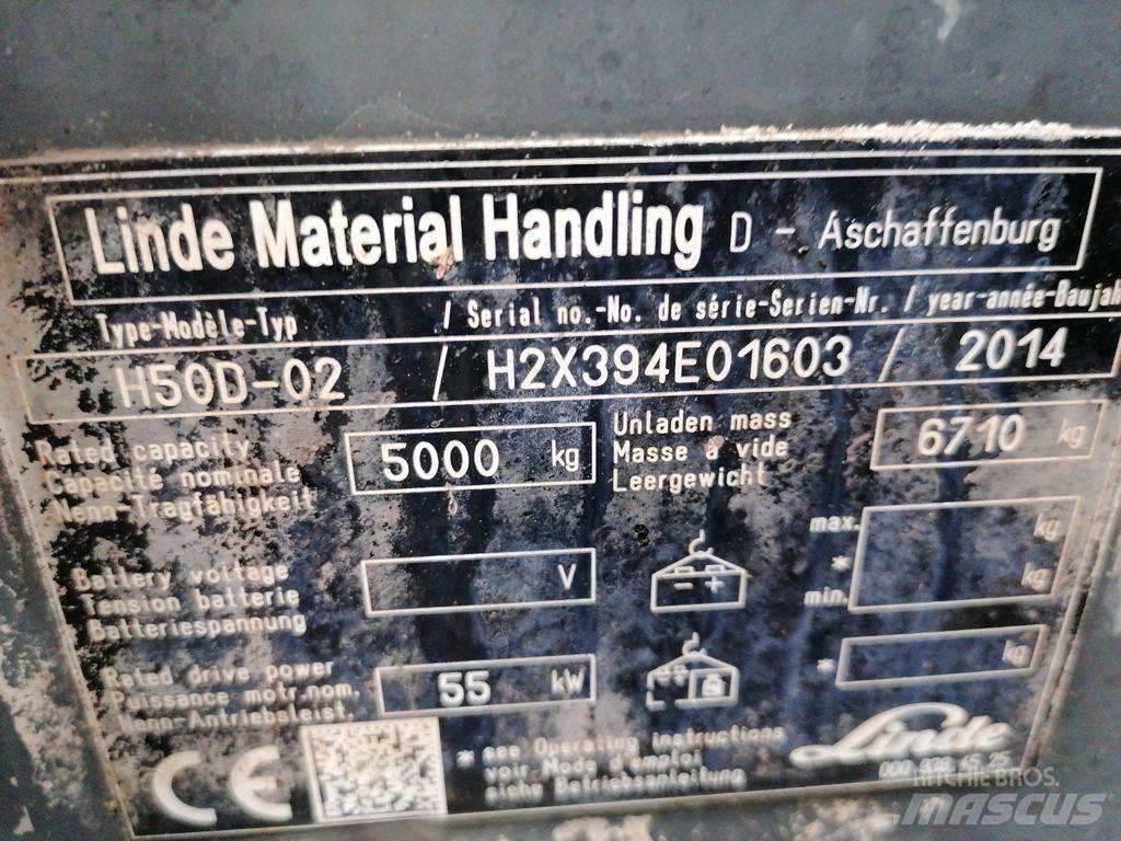 Linde H50D-02 柴油卡車