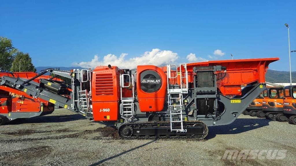 Terex Finlay J-960A 移動式壓碎機