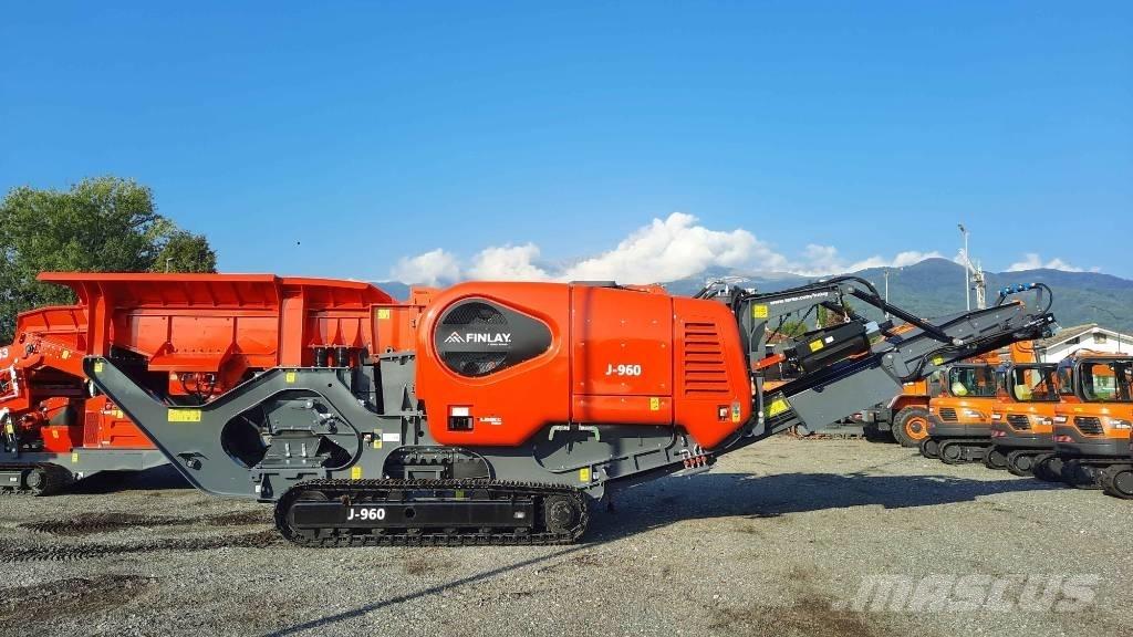 Terex Finlay J-960A 移動式壓碎機
