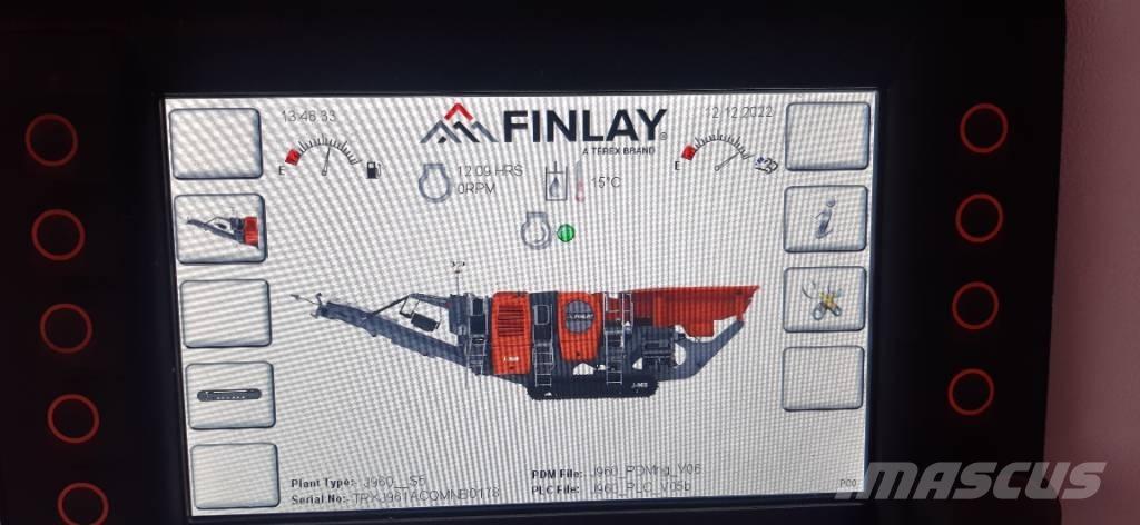 Terex Finlay J-960A 移動式壓碎機