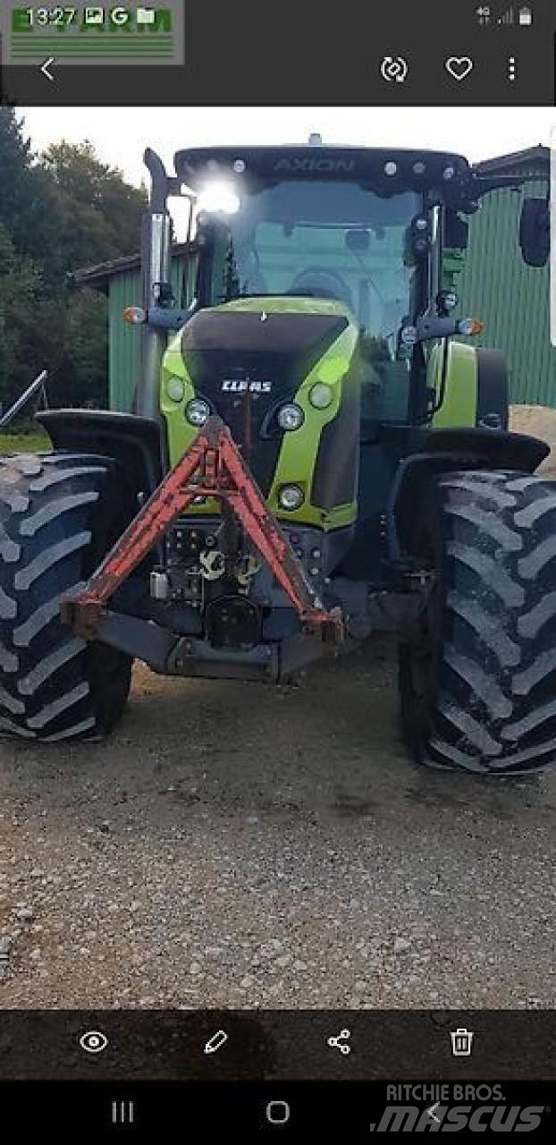 CLAAS axion 870 曳引機