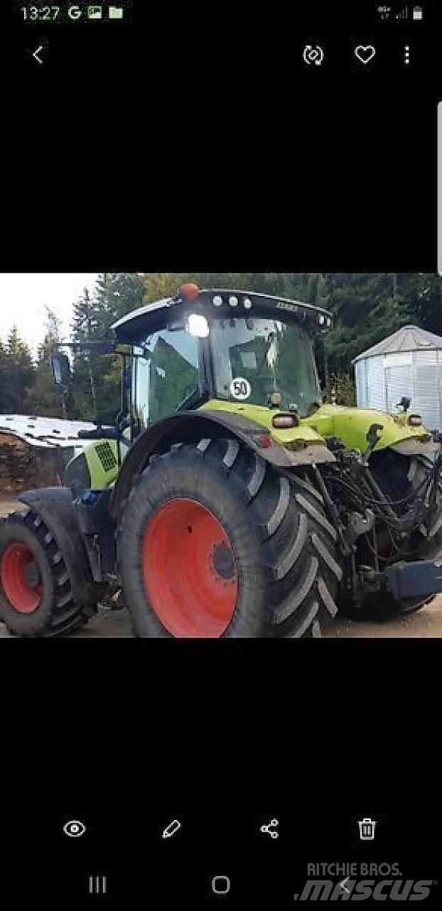 CLAAS axion 870 曳引機