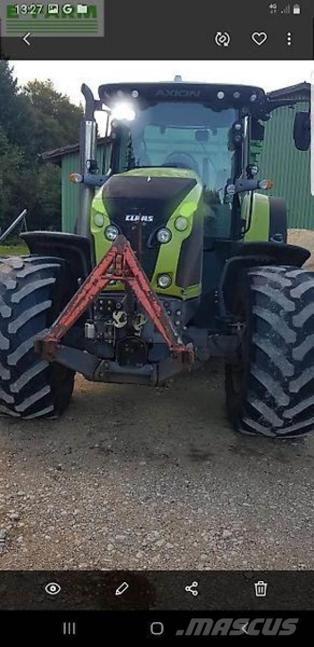 CLAAS axion 870 曳引機