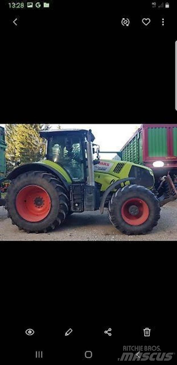 CLAAS axion 870 曳引機