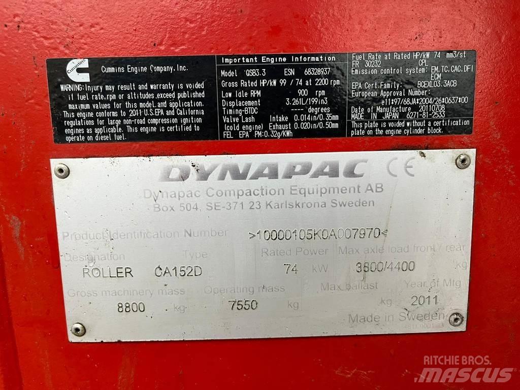 Dynapac CA152D 單輪滾壓機