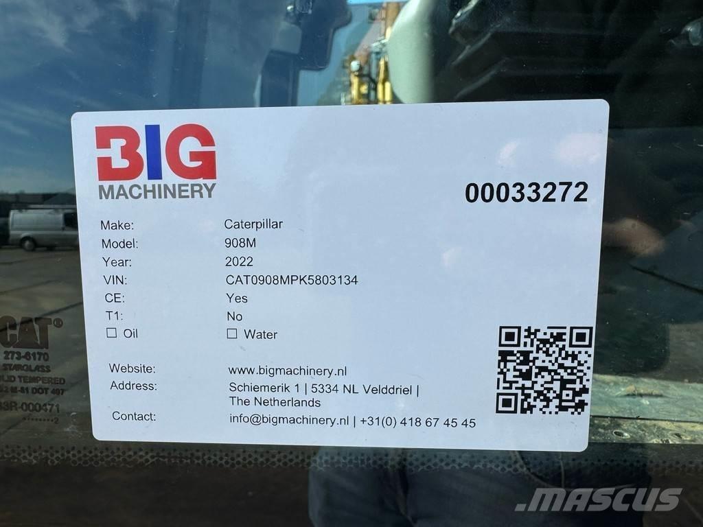CAT 908M 輪胎式裝載機