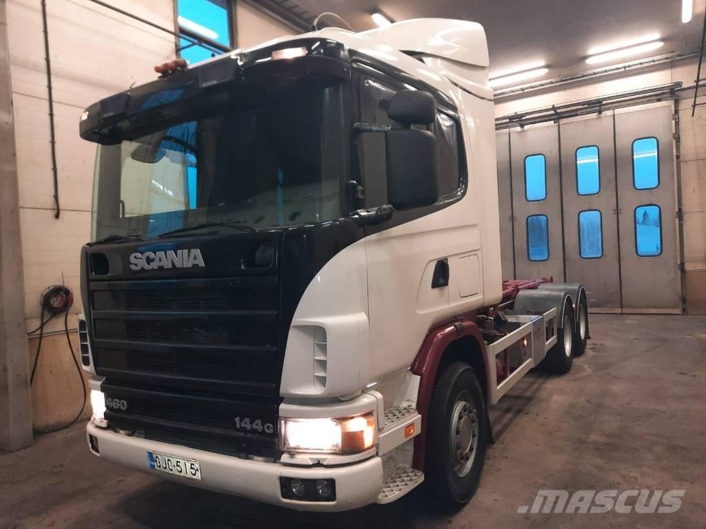 Scania R 144 吊鉤式起重車