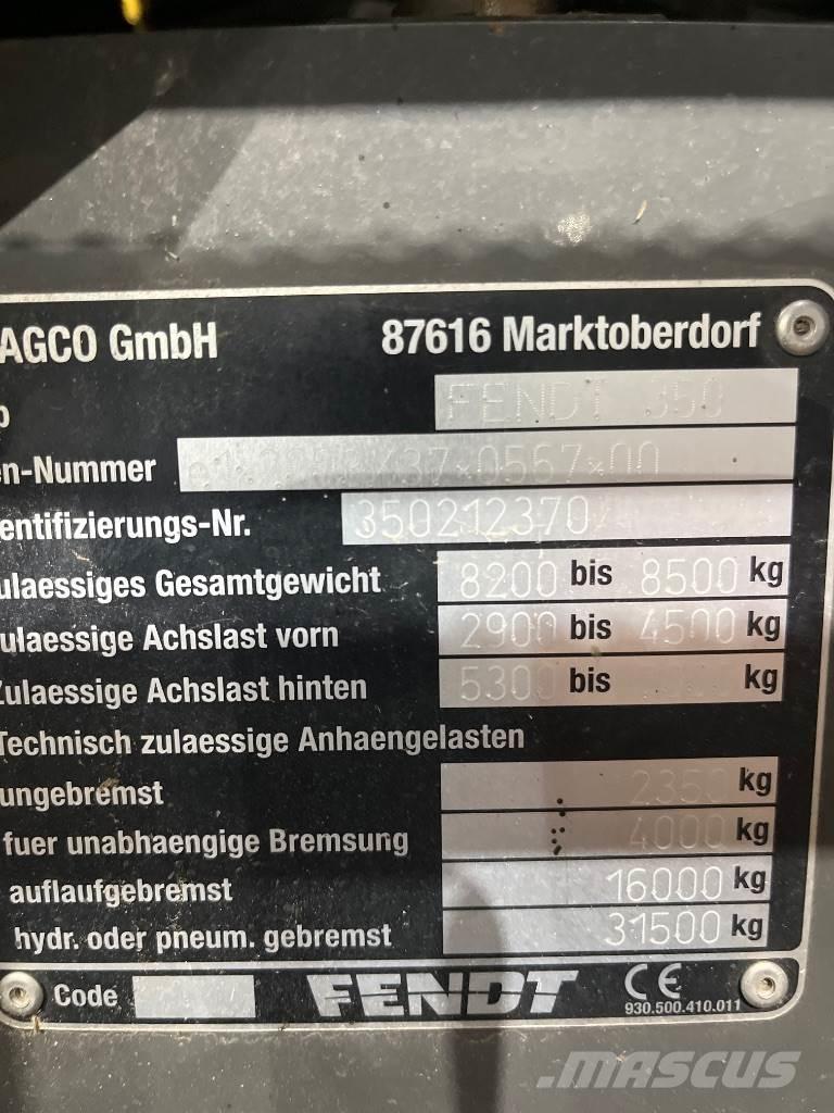 Fendt 313 Vario 曳引機