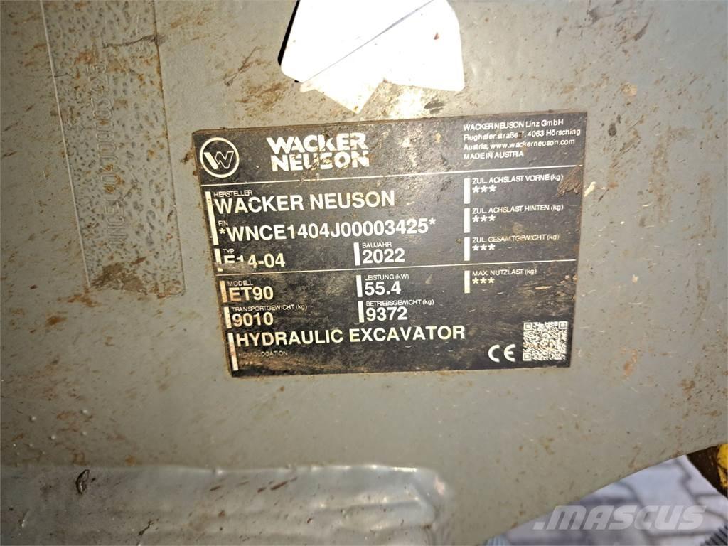 Wacker Neuson ET90 履帶式 挖土機/掘鑿機/挖掘機