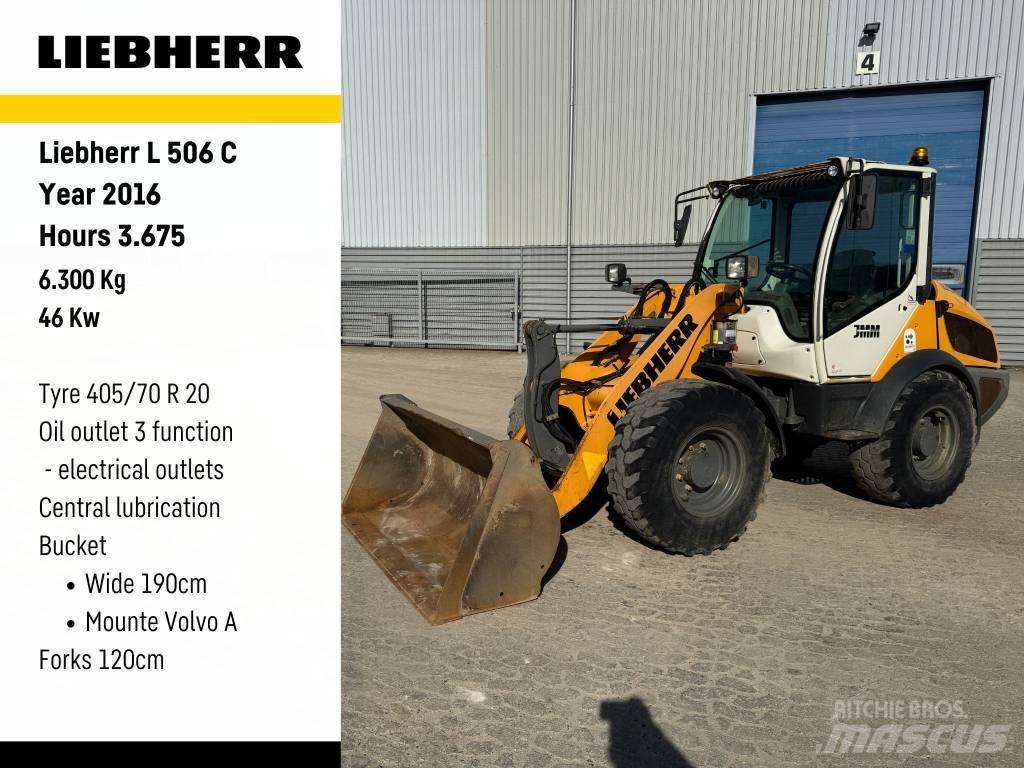 Liebherr L 506 輪胎式裝載機