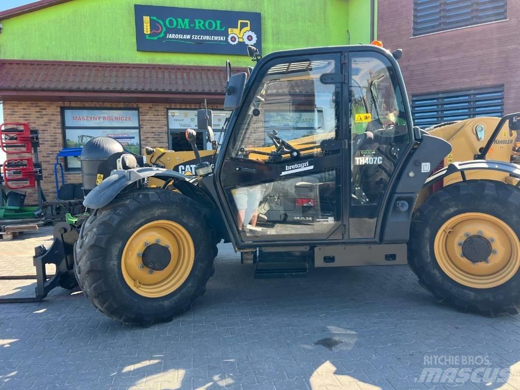CAT TH 407 C 伸縮臂操作車