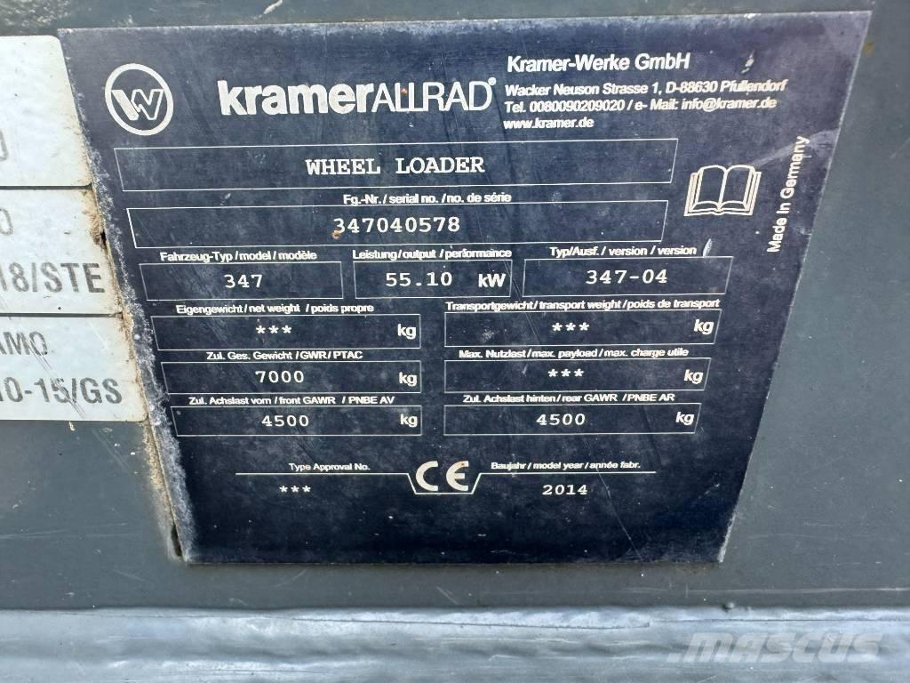 Kramer 1150 輪胎式裝載機