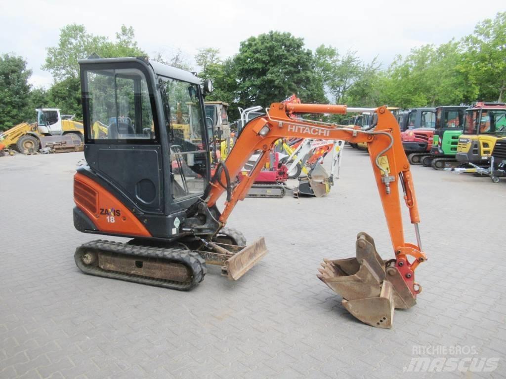 Hitachi ZX 18-3 CLR 小型挖土機/掘鑿機<7t(小型挖掘機)