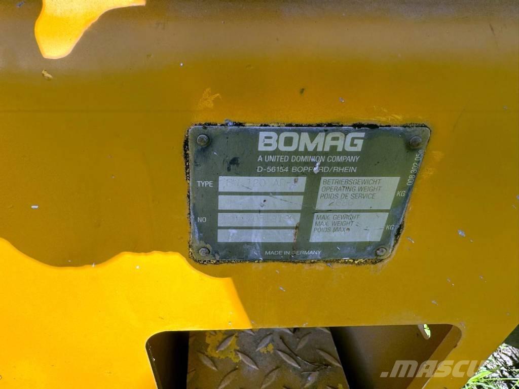 Bomag BW 120 AD-3 雙輪滾壓機