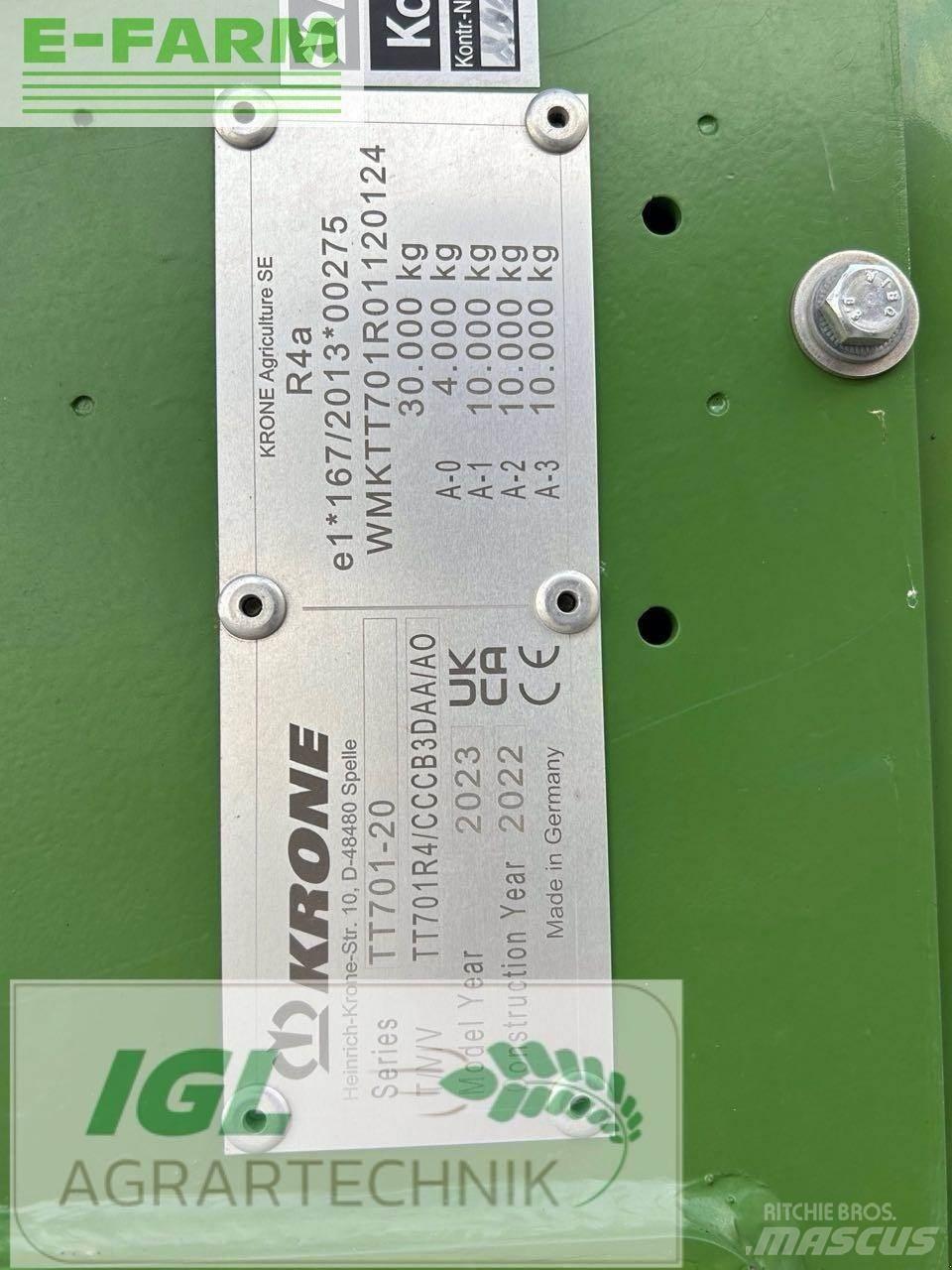 Krone tx 560 運糧車