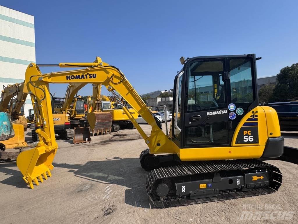 Komatsu PC 56 履帶式 挖土機/掘鑿機/挖掘機