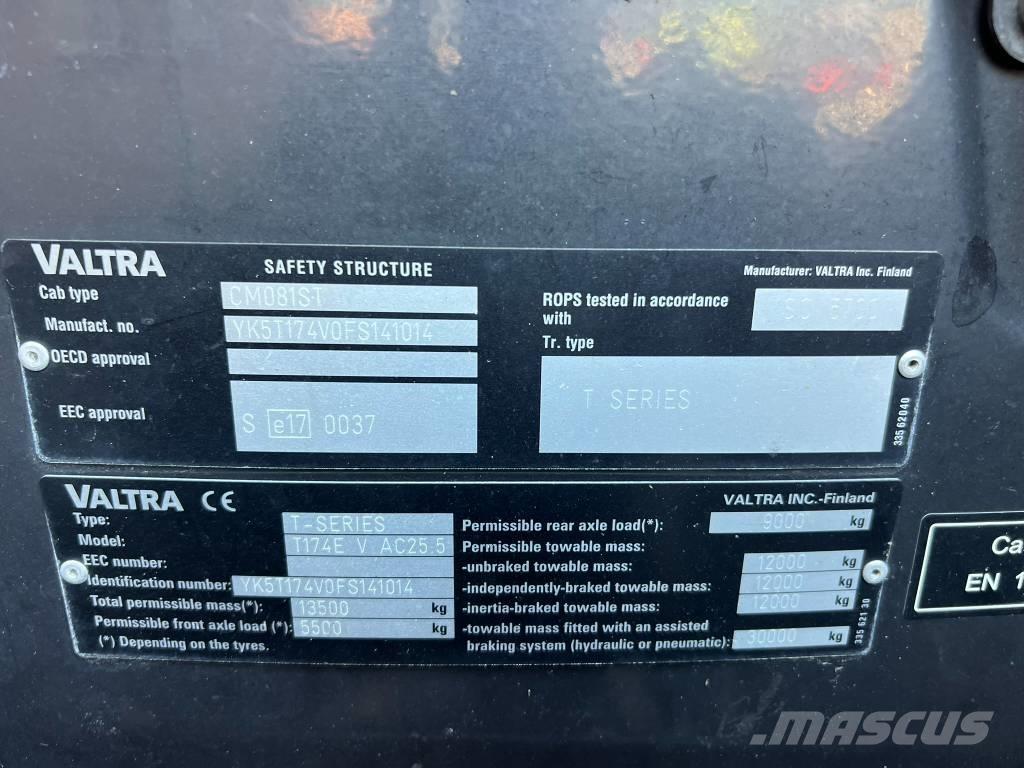 Valtra T 174 Versu 曳引機