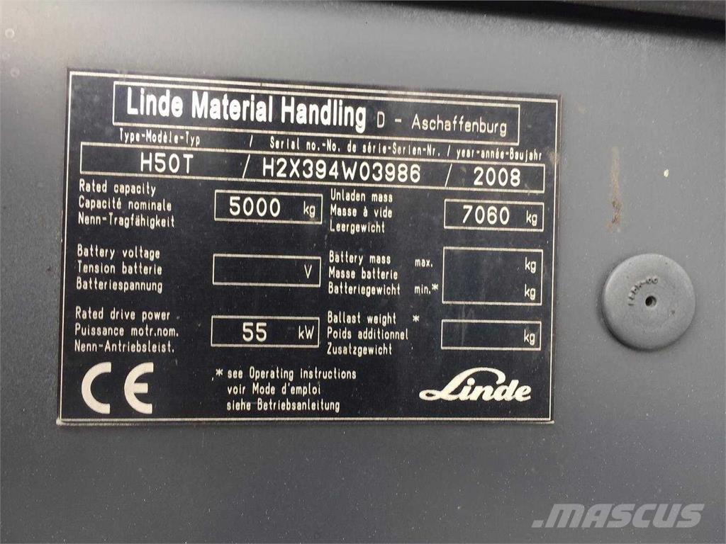 Linde H50T 液化石油氣LPG卡車