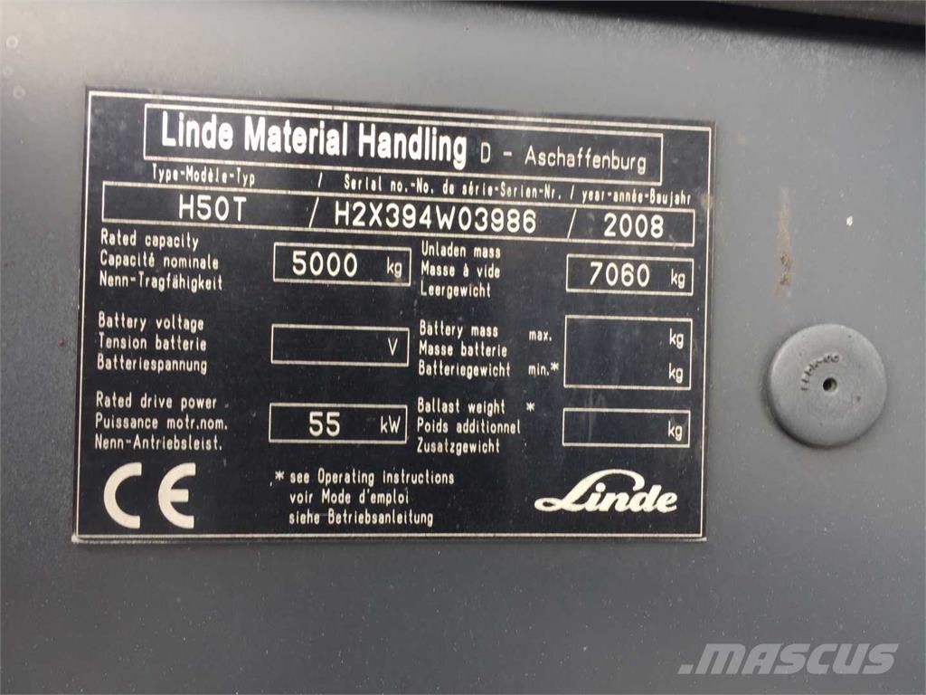 Linde H50T 液化石油氣LPG卡車
