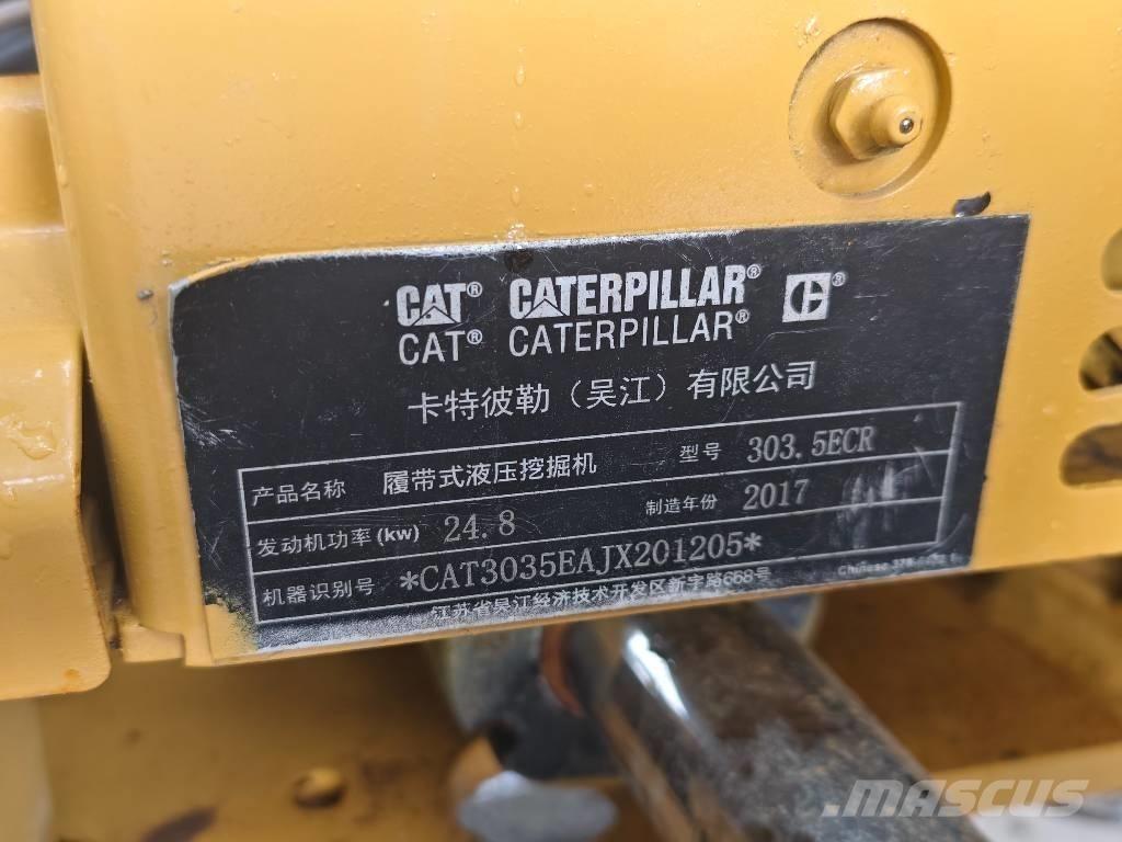 CAT 303.5 E CR 小型挖土機/掘鑿機<7t(小型挖掘機)