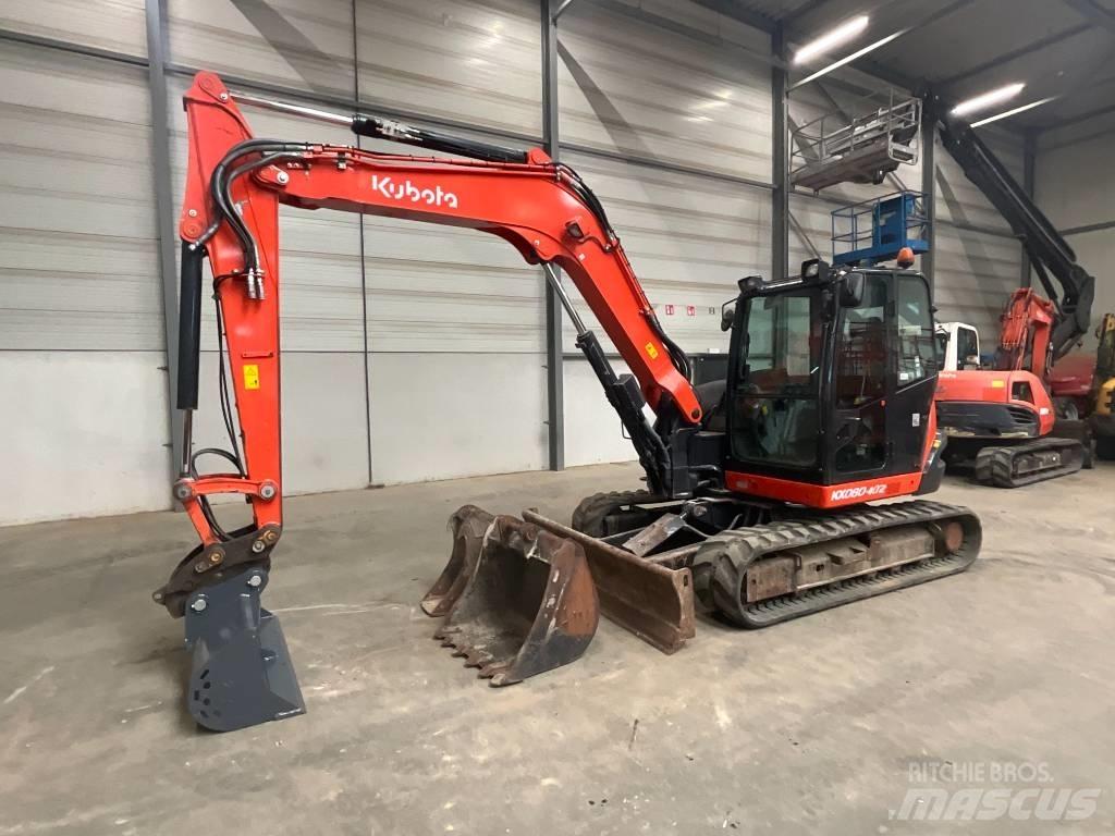 Kubota KX 080-4 A 2 中型挖土機/掘鑿機/挖掘機 7t-12t