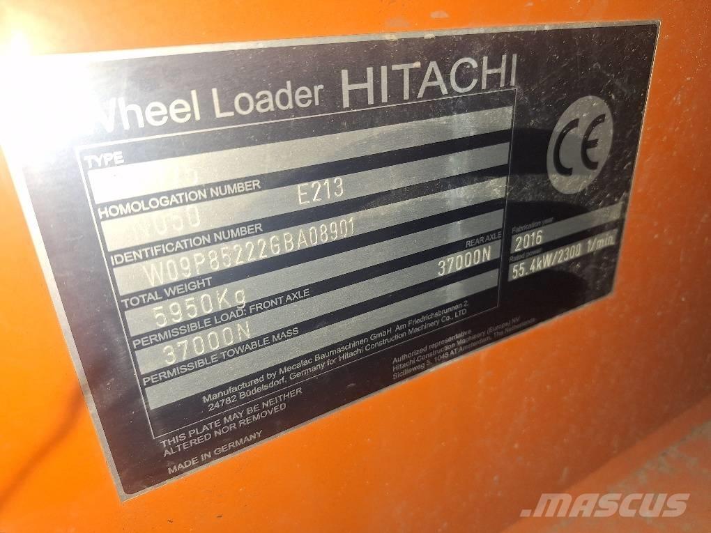 Hitachi ZW75 輪胎式裝載機