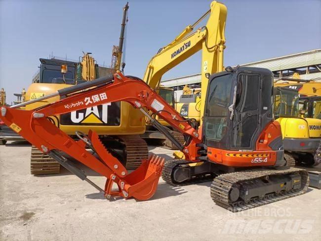 Kubota U 55-4 小型挖土機/掘鑿機<7t(小型挖掘機)