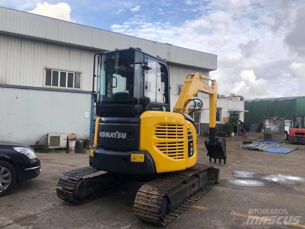 Komatsu PC 55 小型挖土機/掘鑿機<7t(小型挖掘機)