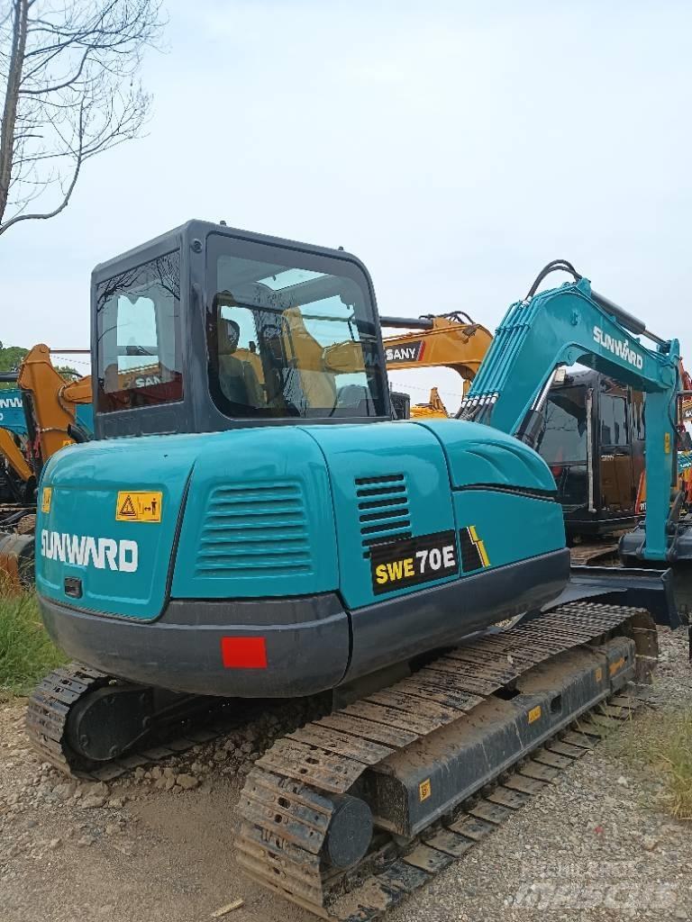 Sunward SWE70 中型挖土機/掘鑿機/挖掘機 7t-12t