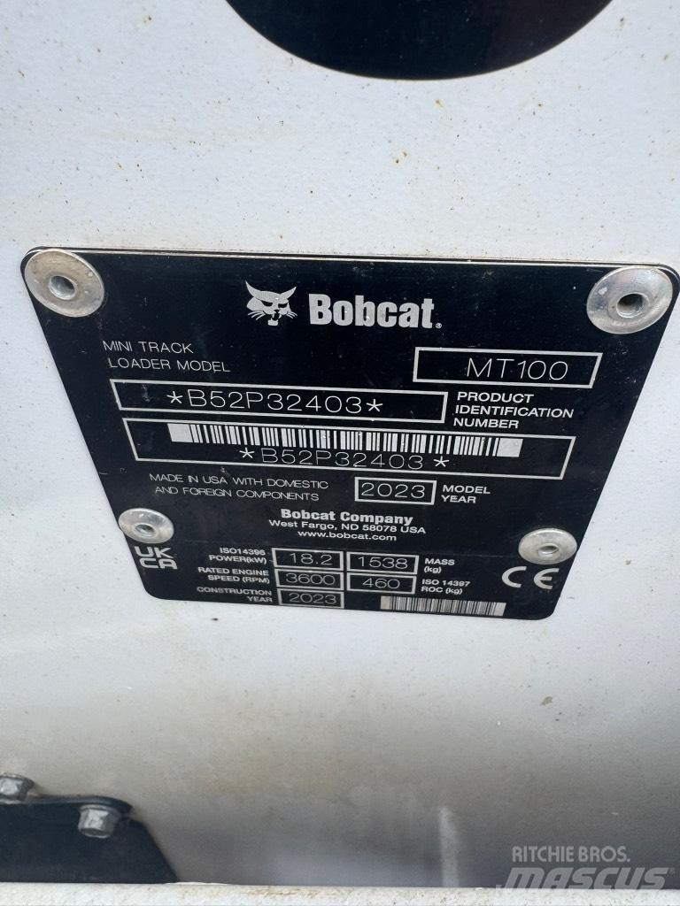 Bobcat MT 100 推土機