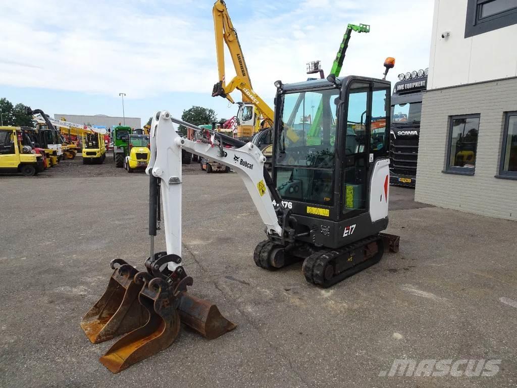 Bobcat E17 小型挖土機/掘鑿機<7t(小型挖掘機)